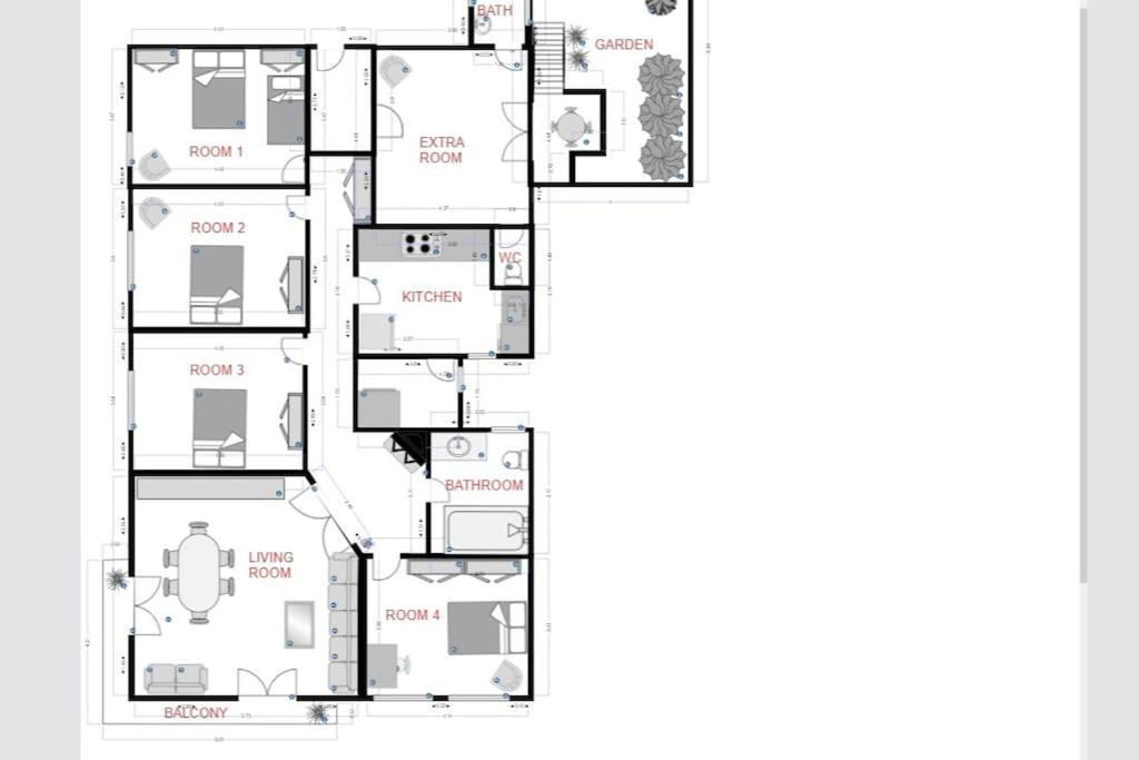 Maison Biscuit. Apartament A La Placa De La Vila 캄프로돈 외부 사진